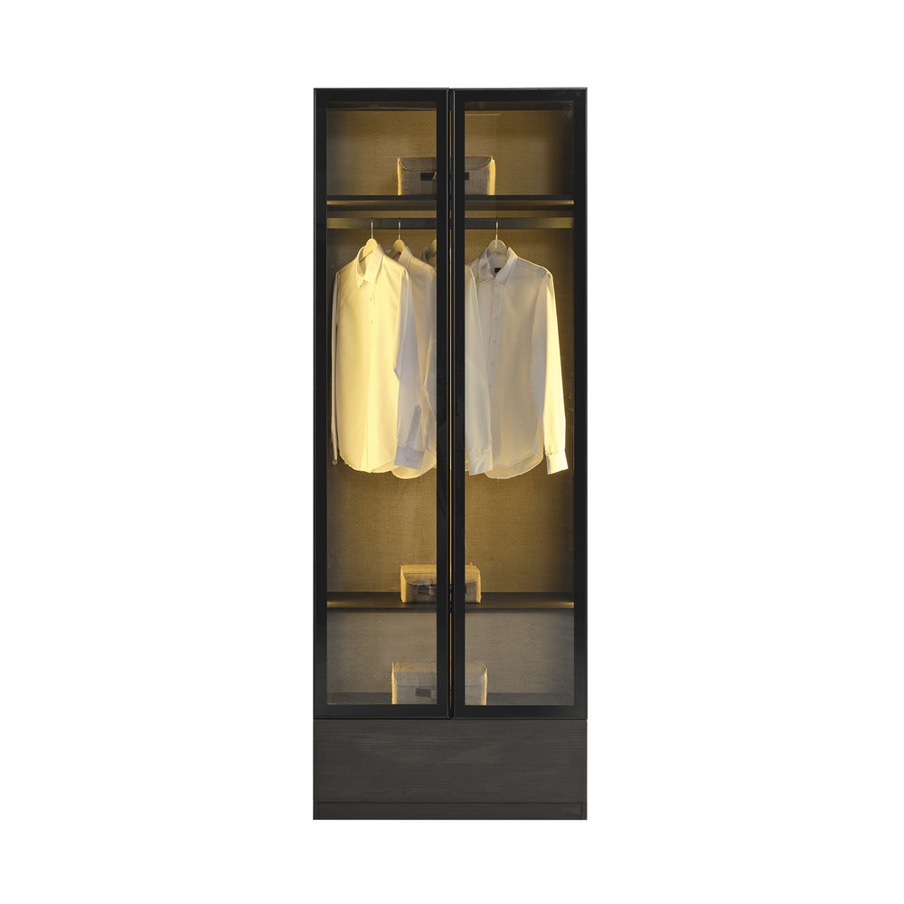 Moon 2 Door Glass Cabinet