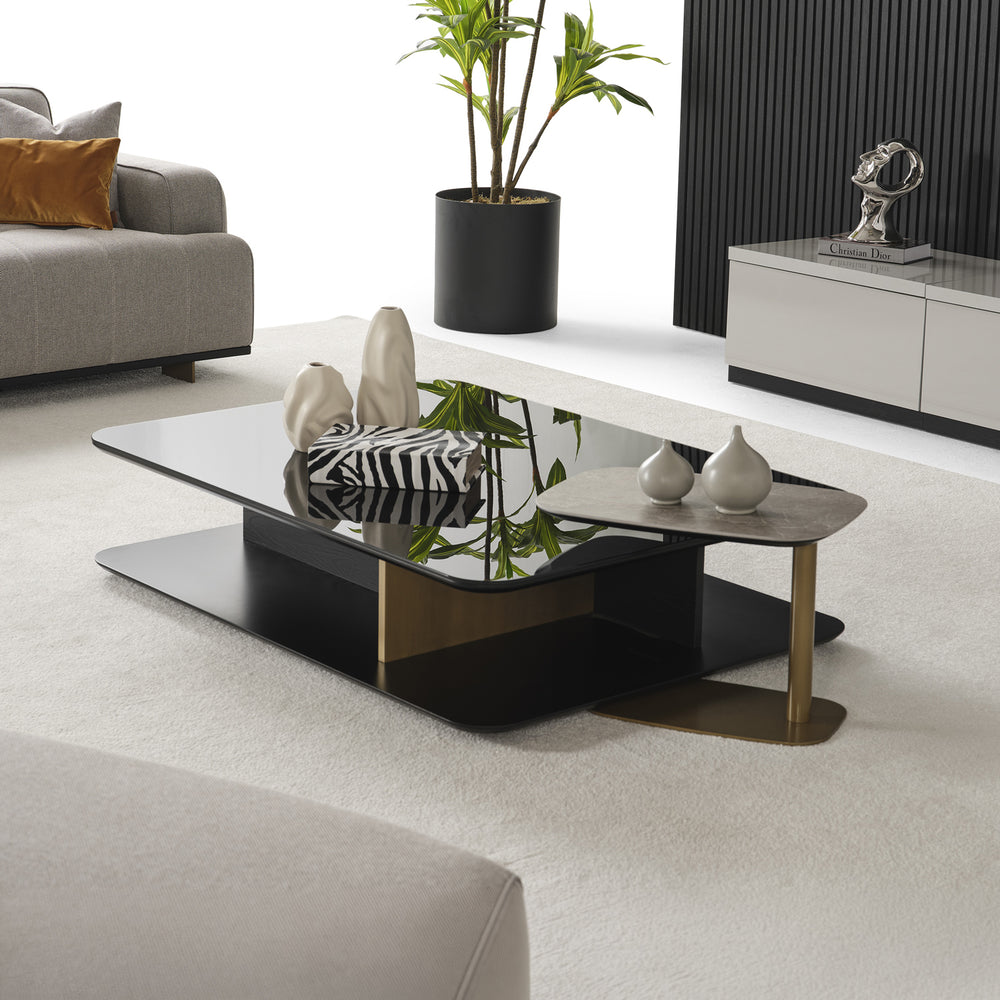 Icon Coffee Table with Side Table