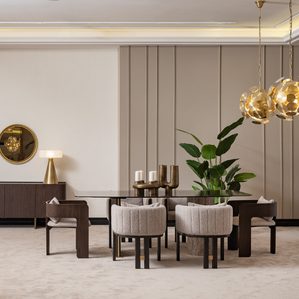 Marmo Glass Table