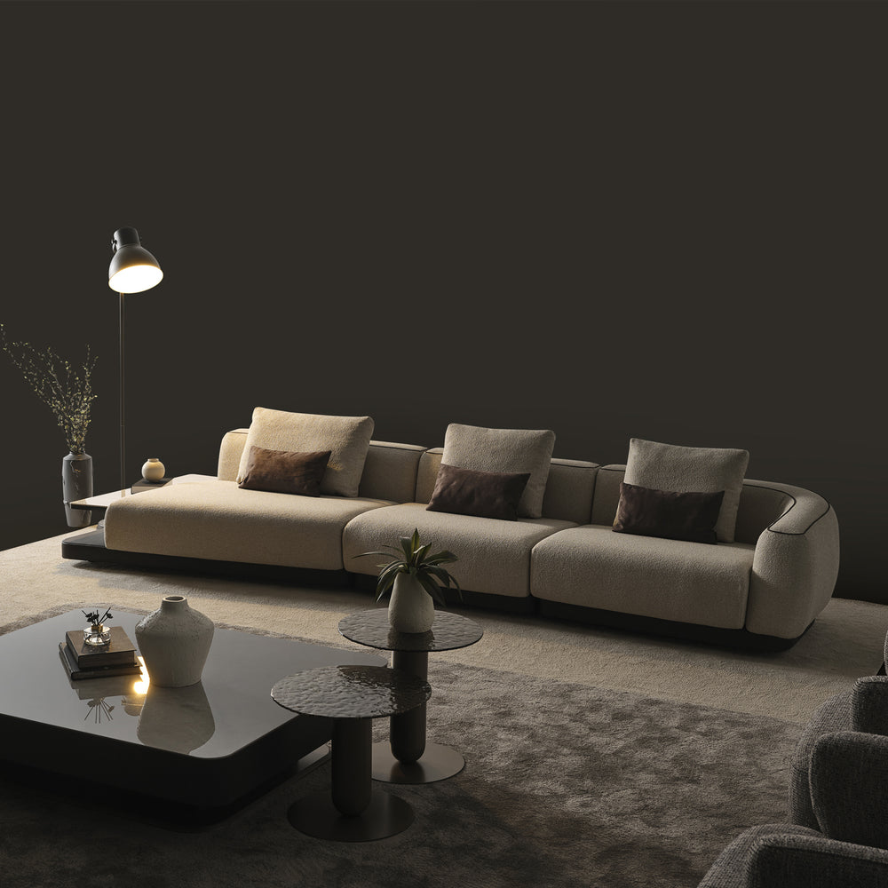 Moon Relax Sofa Set With Side Table