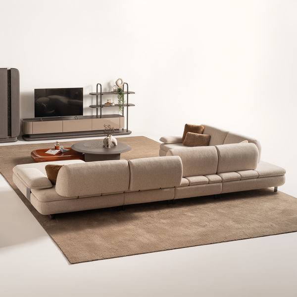 Metropol Sectional Sofa with Chaise Module