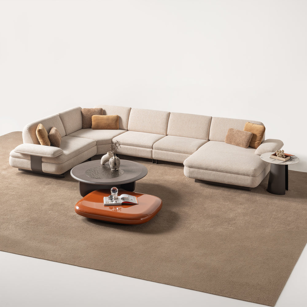 Metropol Sectional Sofa with Chaise Module