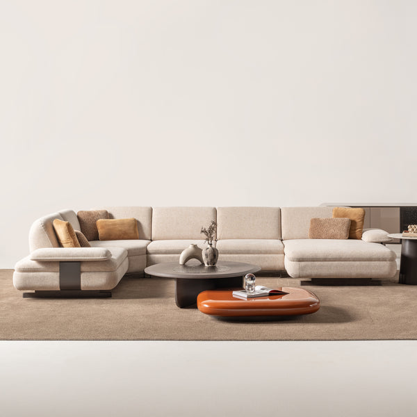 Metropol Sectional Sofa with Chaise Module