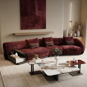 Prime Sofa with Amorf Module and Inter Table