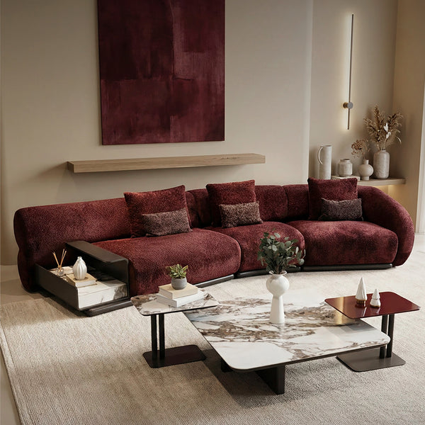 Prime Sofa with Amorf Module and Inter Table